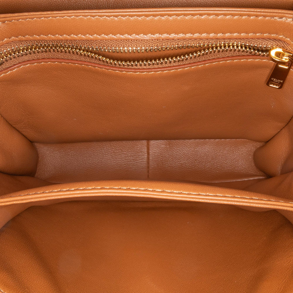 Celine Teen Canvas Triomphe Crossbody