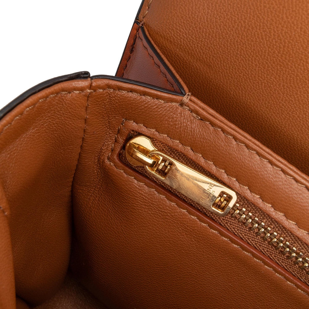 Celine Teen Canvas Triomphe Crossbody