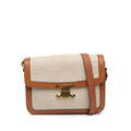Celine Teen Canvas Triomphe Crossbody