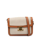 Celine Teen Canvas Triomphe Crossbody