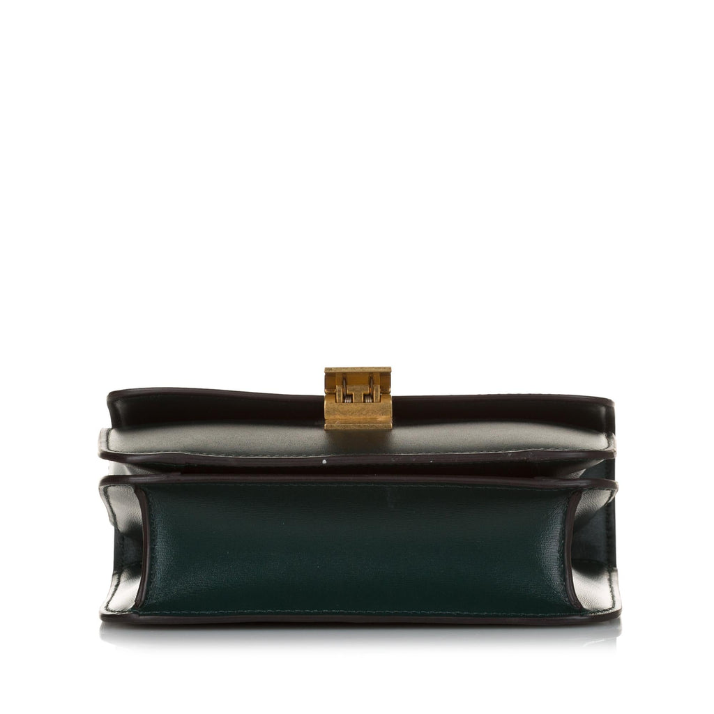 Celine Teen Classic Box Leather Crossbody Bag (SHG-UjQyal)