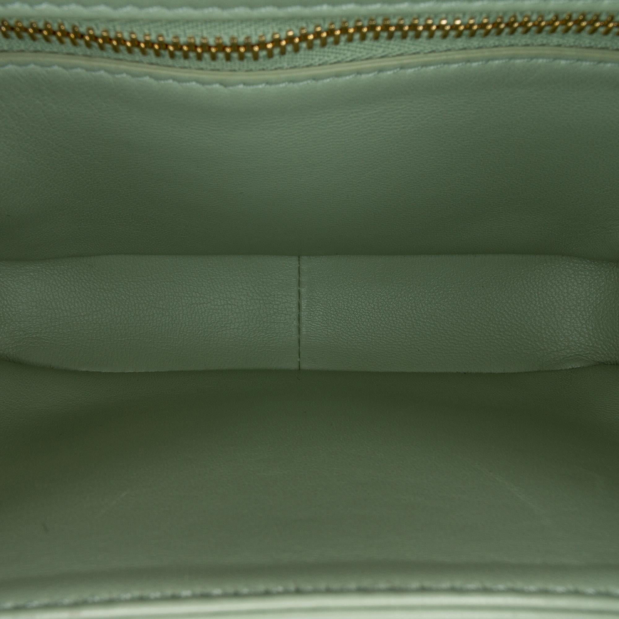 Celine Teen Coated Canvas Triomphe Crossbody