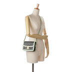 Celine Teen Coated Canvas Triomphe Crossbody