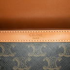 Celine Teen Coated Canvas Triomphe Crossbody