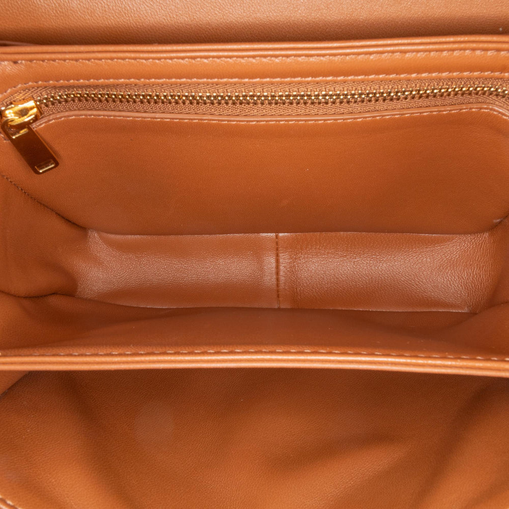 Celine Teen Coated Canvas Triomphe Crossbody
