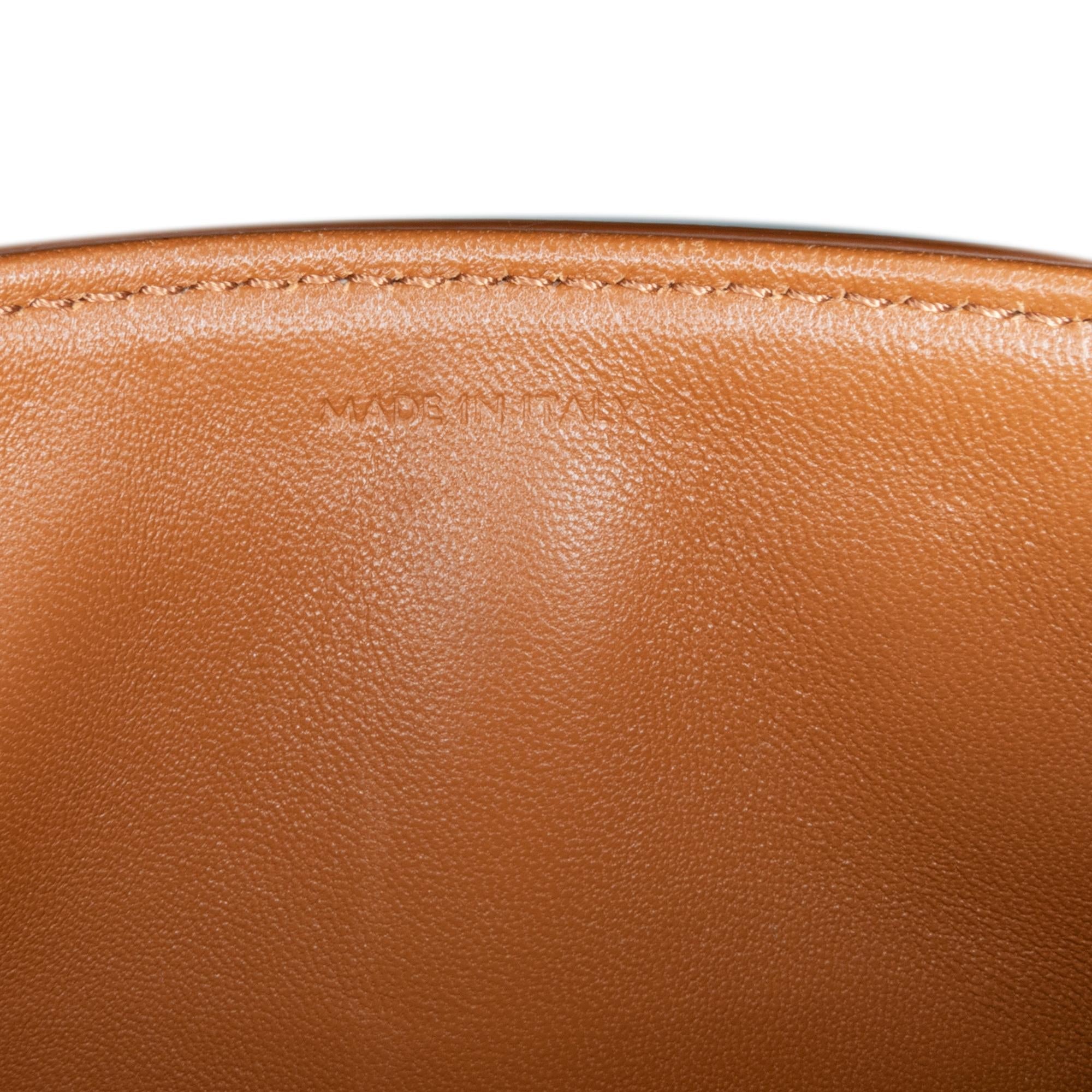 Celine Teen Embroidered Canvas Triomphe Crossbody (SHG-fY2a1z)