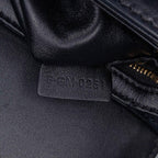 Celine Teen Embroidered Canvas Triomphe Crossbody