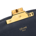 Celine Teen Embroidered Canvas Triomphe Crossbody