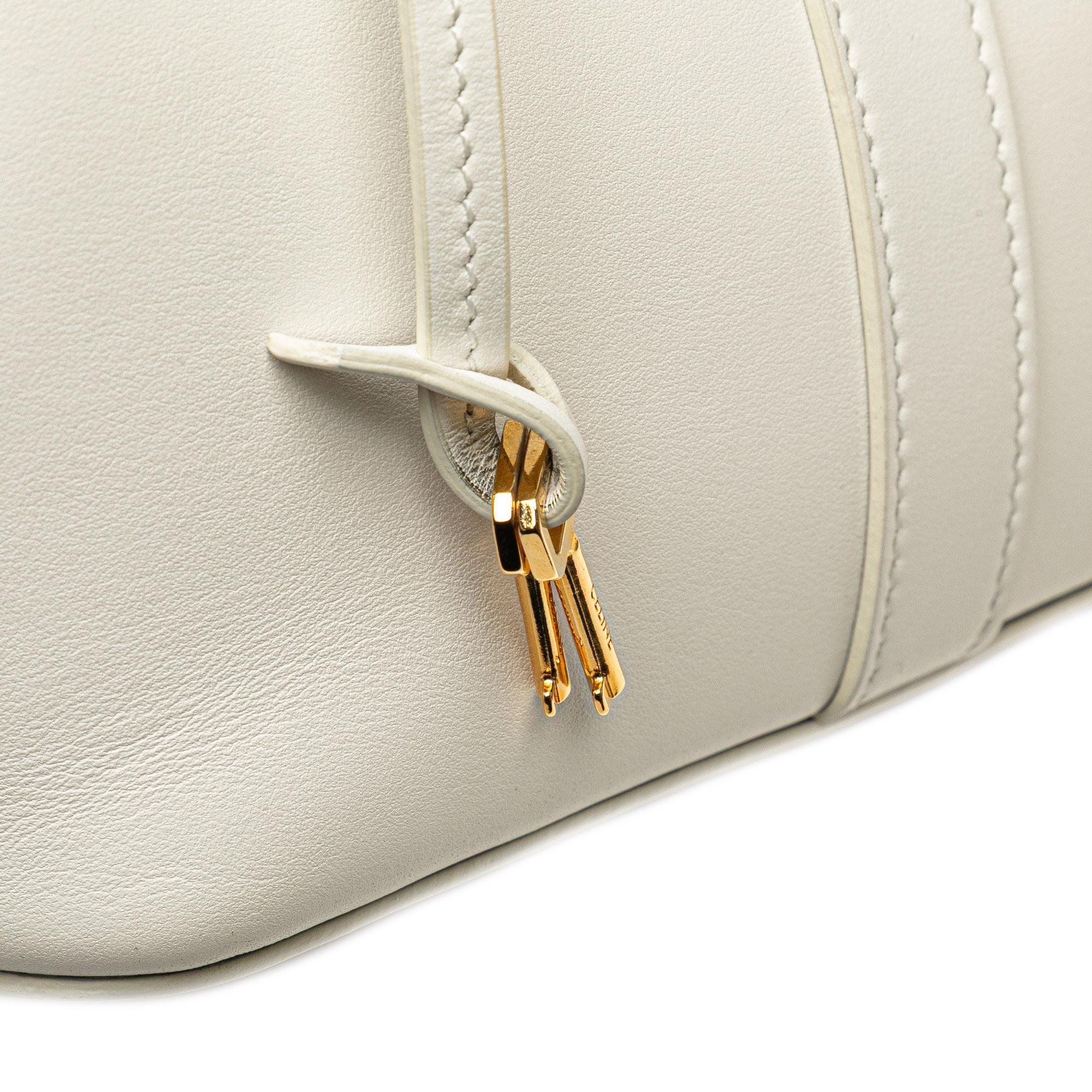 Celine Teen Leather Cabas De France Crossbody