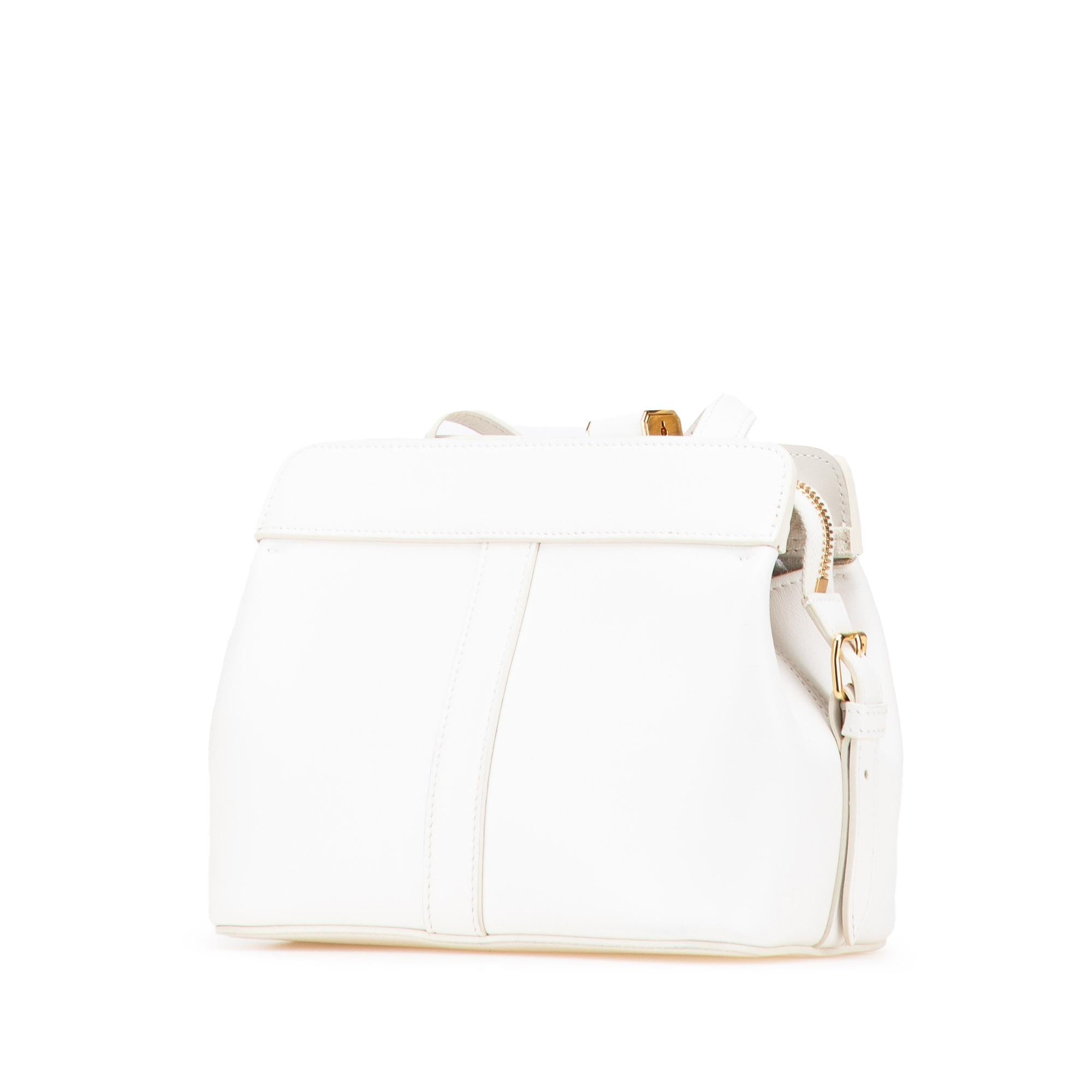 Celine Teen Leather Cabas De France Crossbody