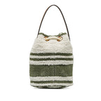 Celine Teen Plein Soleil Canvas Drawstring Bucket Bag (SHG-vno2zN)