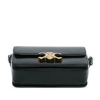 Celine Teen Shiny Calfskin Triomphe Bag (SHG-vb9Nof)