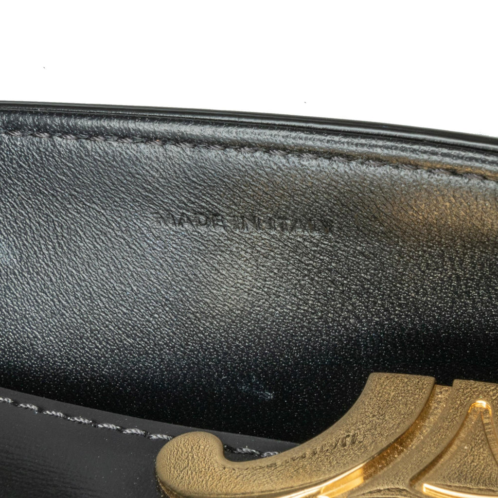 Celine Teen Shiny Calfskin Triomphe Bag (SHG-4GpLjn)