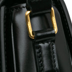 Celine Teen Shiny Calfskin Triomphe Crossbody