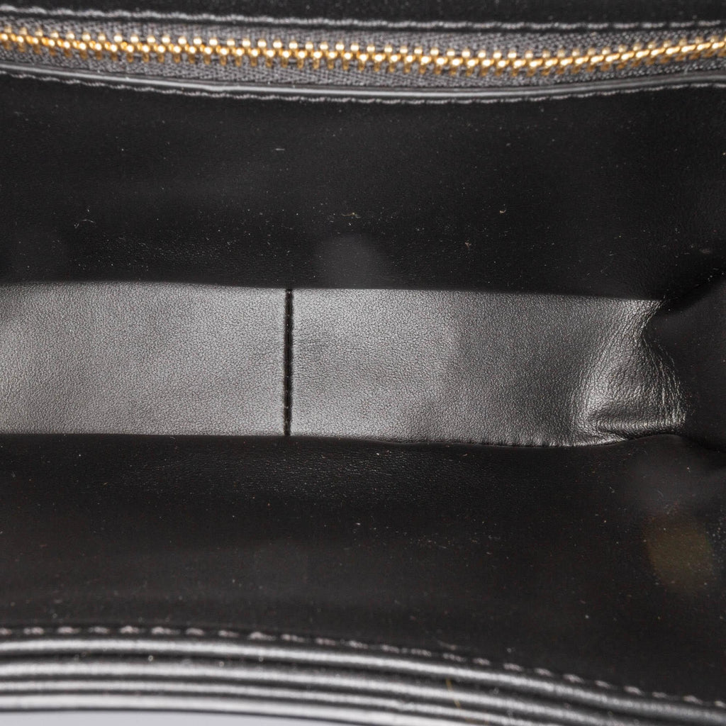 Celine Teen Shiny Calfskin Triomphe Crossbody