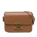 Celine Teen Shiny Calfskin Triomphe Crossbody