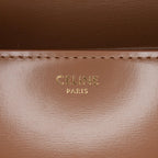 Celine Teen Shiny Calfskin Triomphe Crossbody