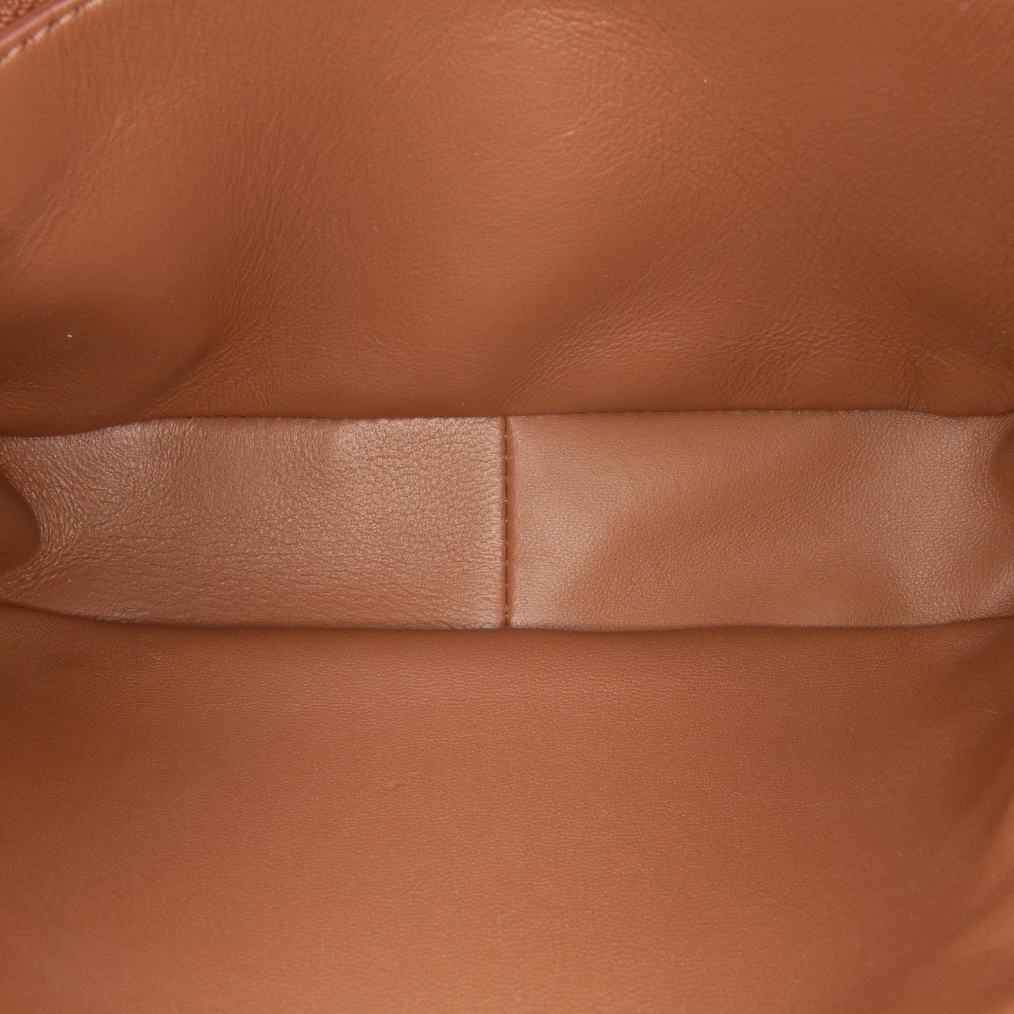 Celine Teen Shiny Calfskin Triomphe Crossbody