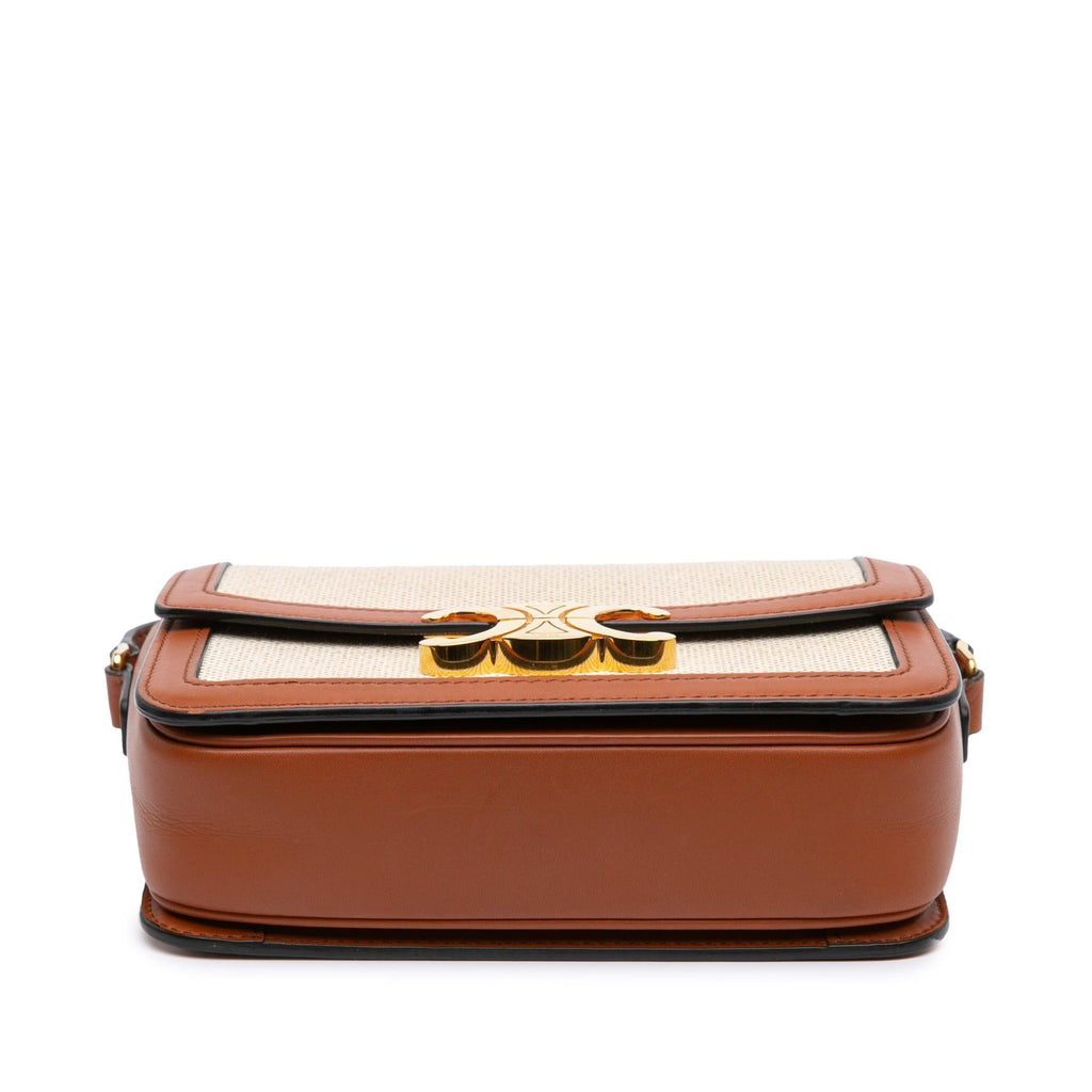Celine Teen Triomphe Canvas Crossbody (SHG-PrFfxG)