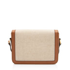 Celine Textile Calfskin Triomphe Teen Shoulder Bag (SHF-8LxhZM)
