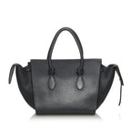 Celine Tie Tote Leather Handbag (SHG-31089)