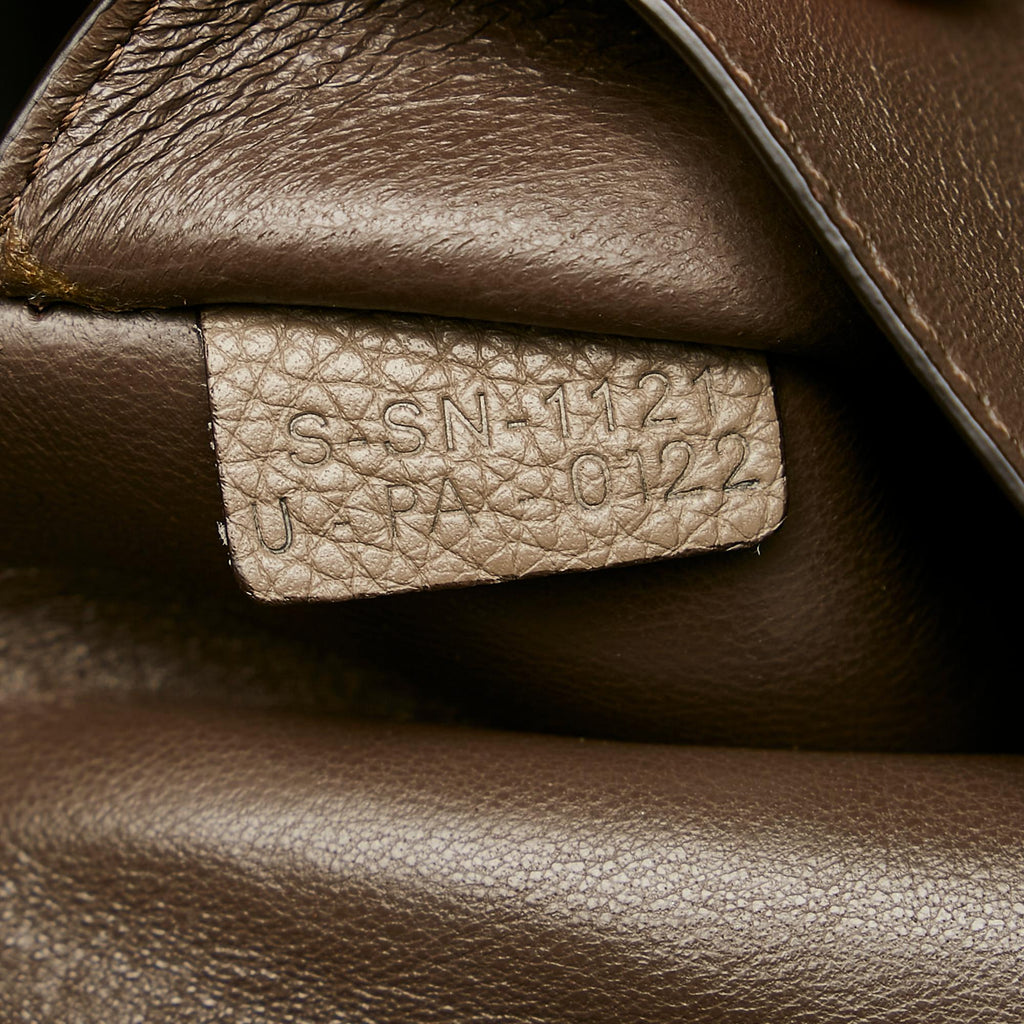 Celine Trapeze Leather Satchel (SHG-25442)