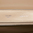 Celine Trapeze Leather Satchel (SHG-28880)