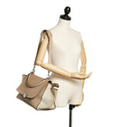 Celine Trapeze Leather Satchel (SHG-28880)