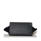 Celine Trapeze Leather Satchel (SHG-30491)