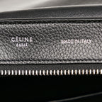 Celine Trapeze Leather Satchel (SHG-30491)