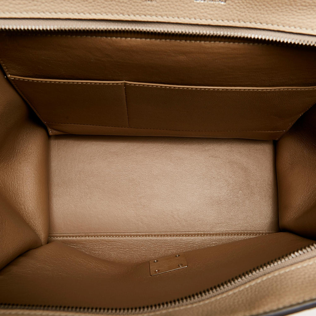 Celine Trapeze Leather Satchel (SHG-31080)