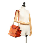 Celine Trapeze Leather Satchel (SHG-31102)