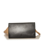 Celine Trapeze Tricolor Leather Satchel (SHG-29489)