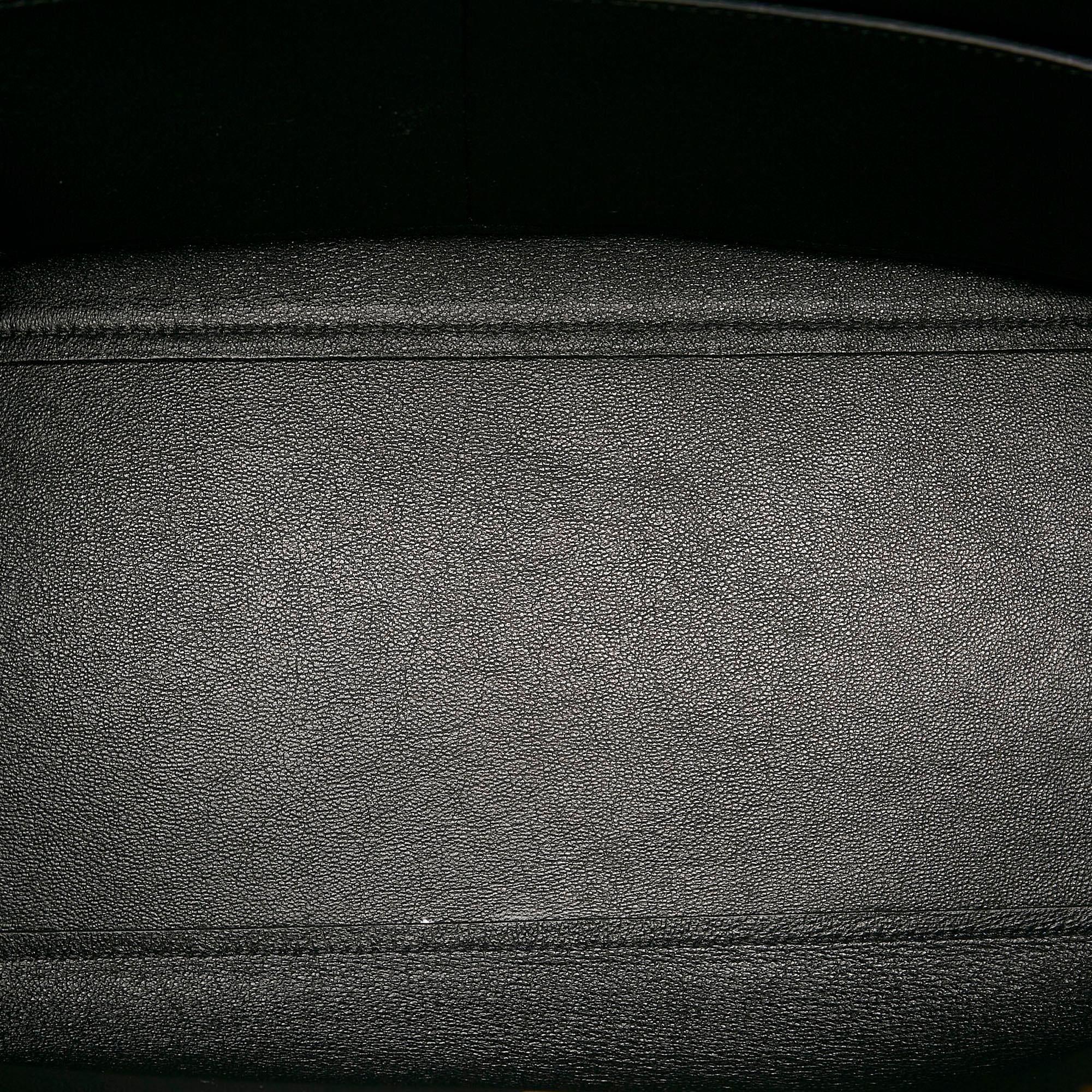Celine Trapeze Tricolor Leather Satchel (SHG-30563)