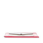 Celine Tri-Color Zip Envelope Leather Clutch (SHG-22456)