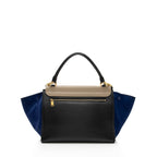 Celine Tricolor Calfskin Medium Trapeze Bag (SHF-BGiPD7)