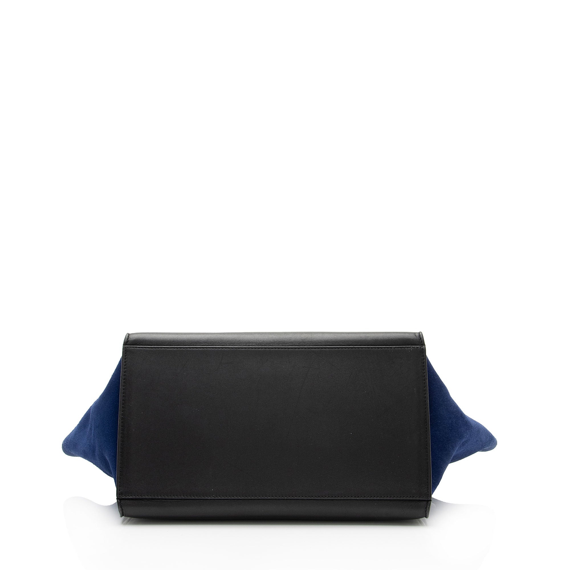 Celine Tricolor Calfskin Medium Trapeze Bag (SHF-BGiPD7)