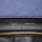 Celine Tricolor Calfskin Medium Trapeze Bag (SHF-BGiPD7)