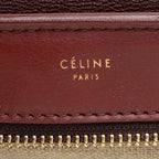 Celine Tricolor Calfskin Small Trapeze Bag (SHF-20414)