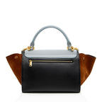 Celine Tricolor Calfskin Small Trapeze Bag