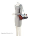 Celine Tricolor Calfskin Small Trapeze Bag