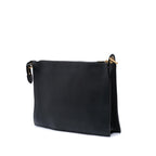 Celine Tricolor Leather Pocket Envelope Zip Crossbody