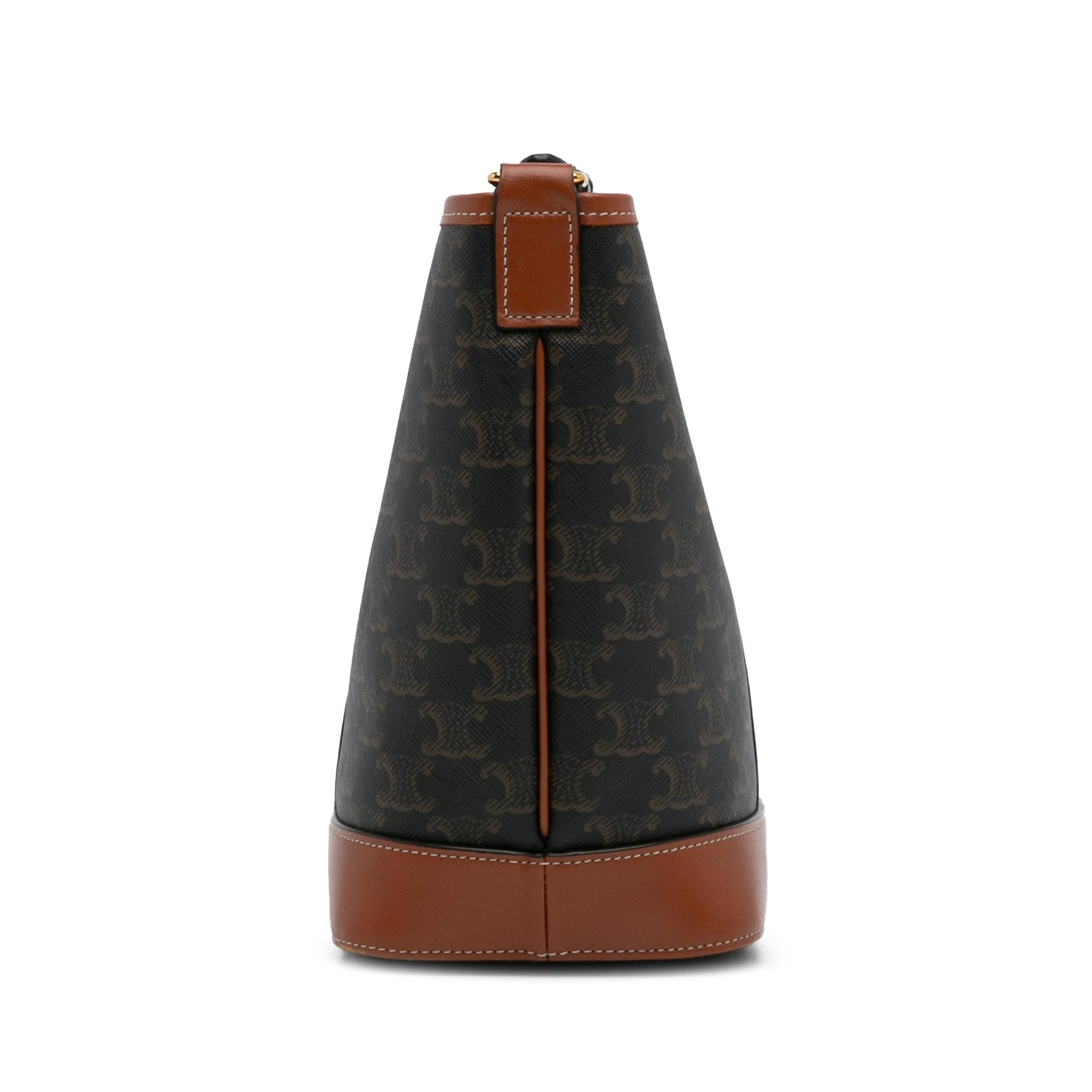 Celine Triomphe Bucket Bag (SHG-ypeF0N)