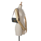 Celine Triomphe Calfskin Claude Shoulder Bag (SHG-bdLDog)