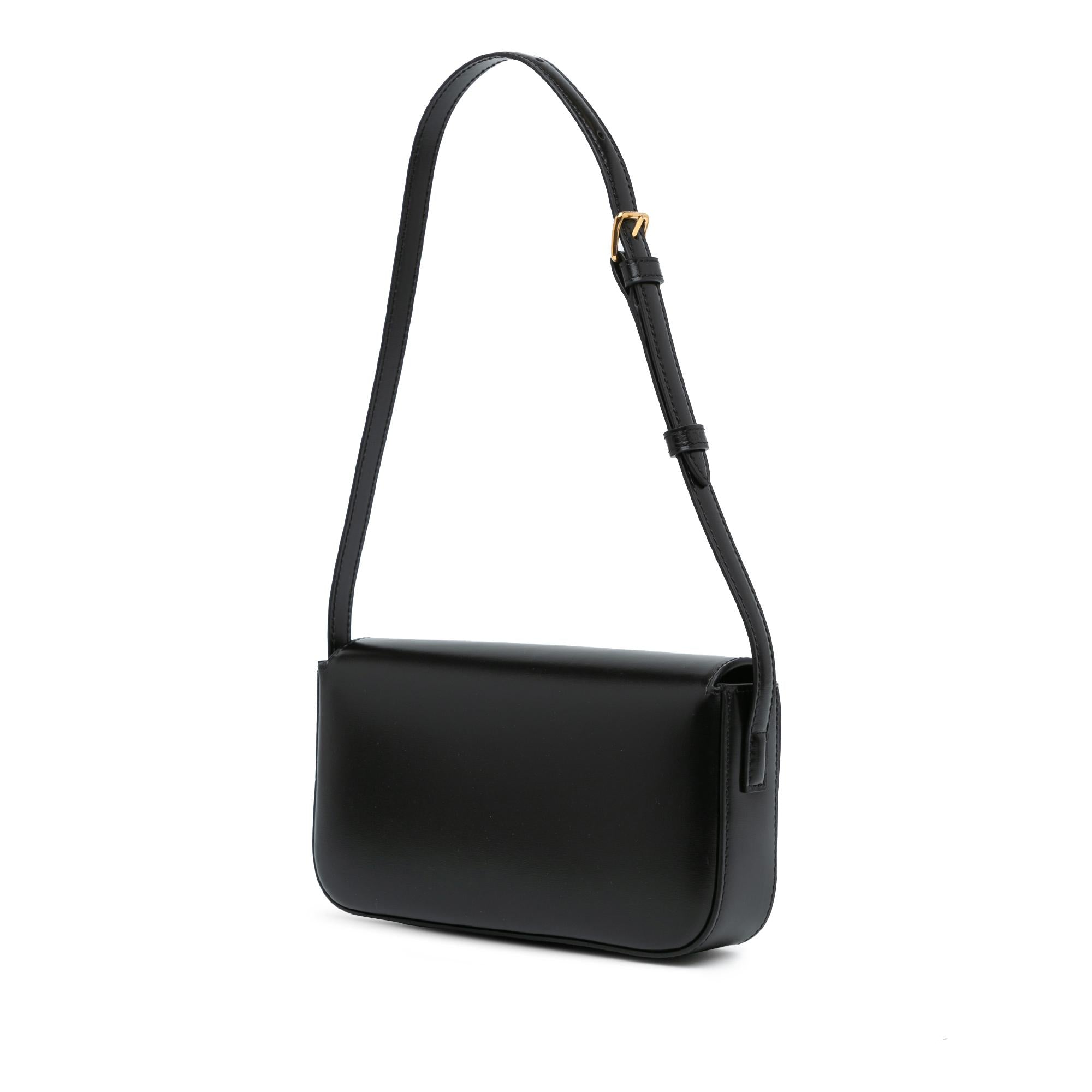 Celine Triomphe Calfskin Claude Shoulder Bag (SHG-lZlb7R)