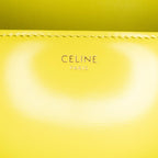 Celine Triomphe Calfskin Cuir Chain Shoulder Bag (SHG-d1dBPC)