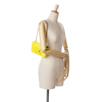 Celine Triomphe Calfskin Cuir Chain Shoulder Bag (SHG-d1dBPC)