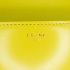 Celine Triomphe Calfskin Cuir Chain Shoulder Bag (SHG-ATgbBn)