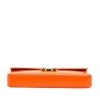 Celine Triomphe Calfskin Cuir Chain Shoulder Bag
