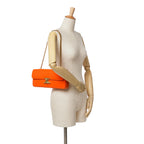 Celine Triomphe Calfskin Cuir Chain Shoulder Bag